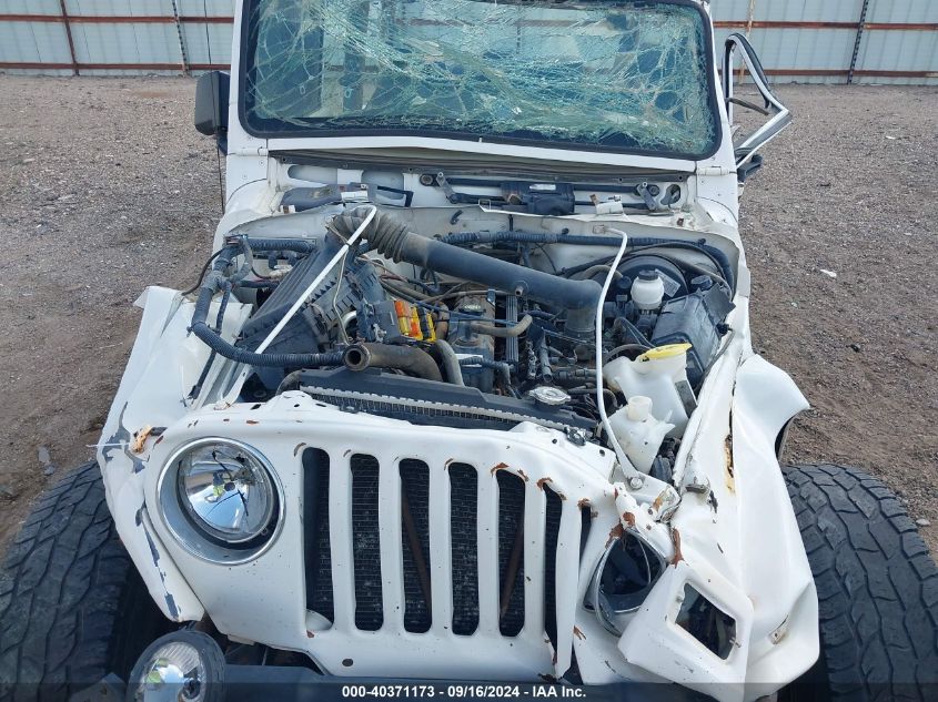 1999 Jeep Wrangler Sahara VIN: 1J4FY49S3XP468864 Lot: 40371173