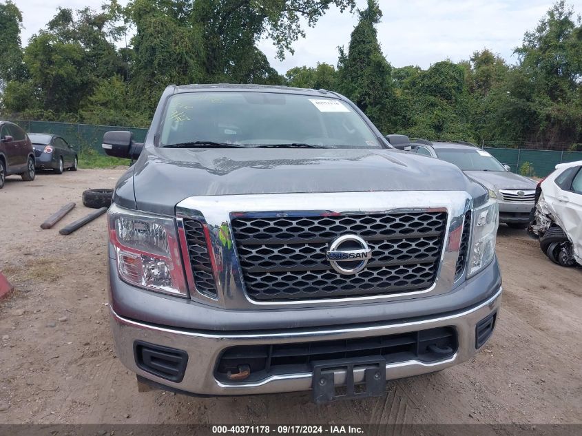 2017 Nissan Titan Sv VIN: 1N6AA1EJ4HN509691 Lot: 40371178