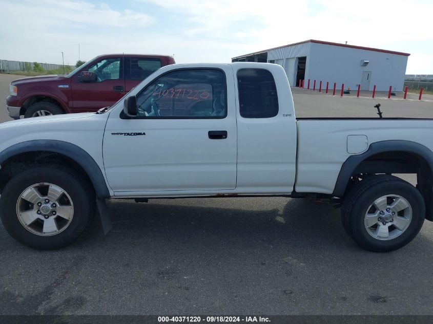 2003 Toyota Tacoma Xtracab VIN: 5TEWN72N93Z218648 Lot: 40371220