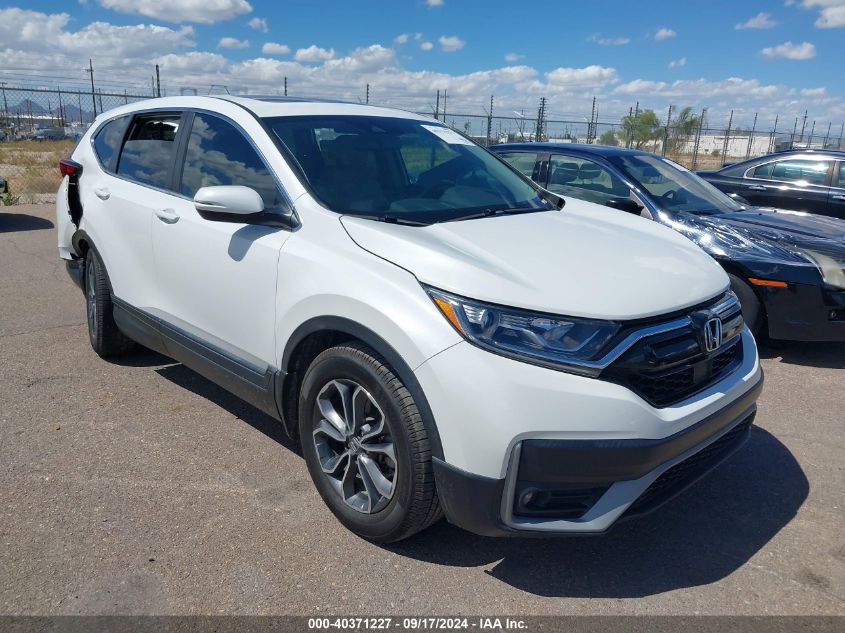 2021 HONDA CR-V 2WD EX-L - 2HKRW1H8XMH414840