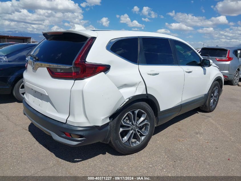 2021 Honda Cr-V 2Wd Ex-L VIN: 2HKRW1H8XMH414840 Lot: 40371227