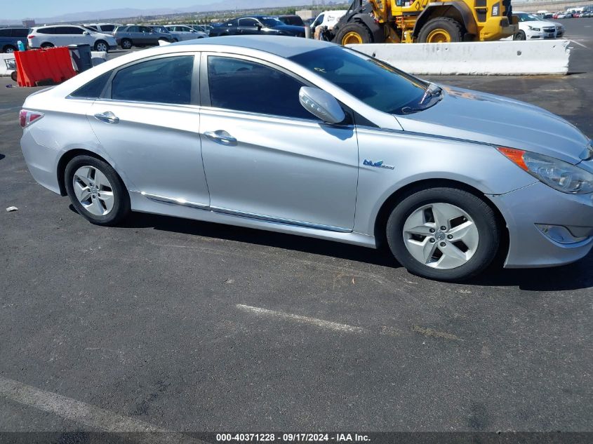 2012 Hyundai Sonata Hybrid VIN: KMHEC4A4XCA045592 Lot: 40371228