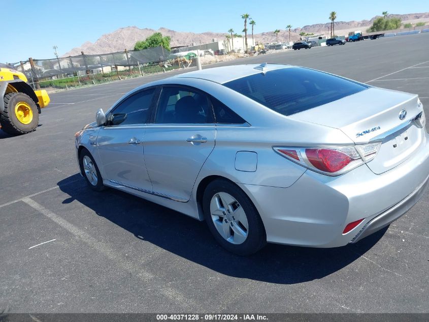 2012 Hyundai Sonata Hybrid VIN: KMHEC4A4XCA045592 Lot: 40371228