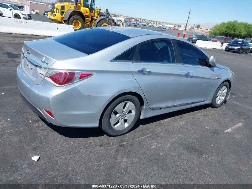 2012 Hyundai Sonata Hybrid VIN: KMHEC4A4XCA045592 Lot: 40371228