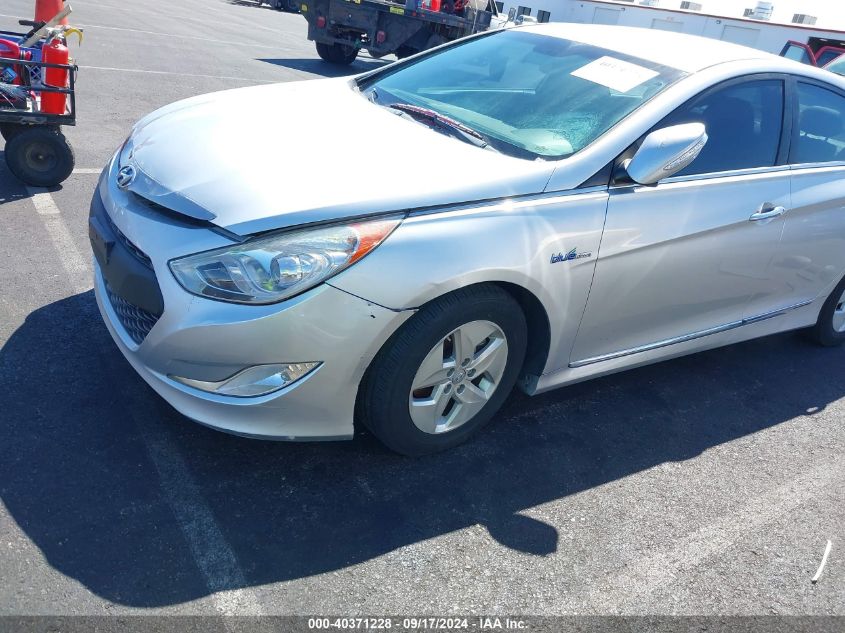 2012 Hyundai Sonata Hybrid VIN: KMHEC4A4XCA045592 Lot: 40371228