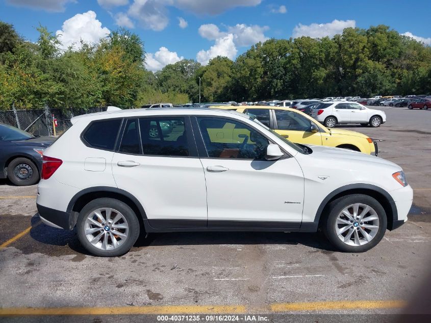 2013 BMW X3 xDrive28I VIN: 5UXWX9C55D0A11374 Lot: 40371235