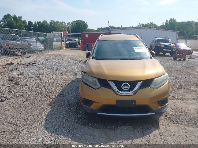 2015 Nissan Rogue Sv VIN: KNMAT2MT5FP503731 Lot: 40371238