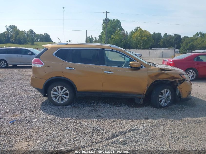 2015 Nissan Rogue Sv VIN: KNMAT2MT5FP503731 Lot: 40371238