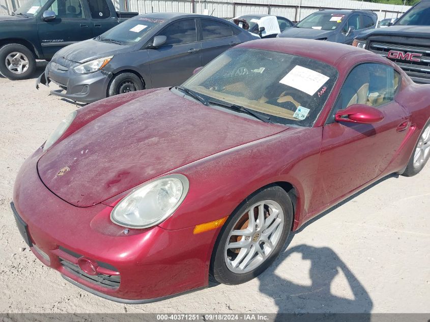 2008 Porsche Cayman VIN: WP0AA29808U761413 Lot: 40371251