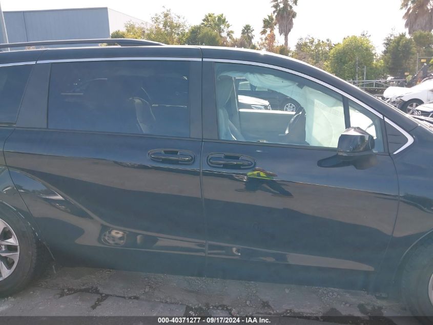 2023 Toyota Sienna Le VIN: 5TDBRKEC5PS142123 Lot: 40371277