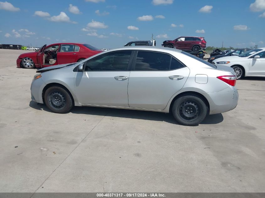 2015 Toyota Corolla Le VIN: 5YFBURHE5FP351602 Lot: 40371317