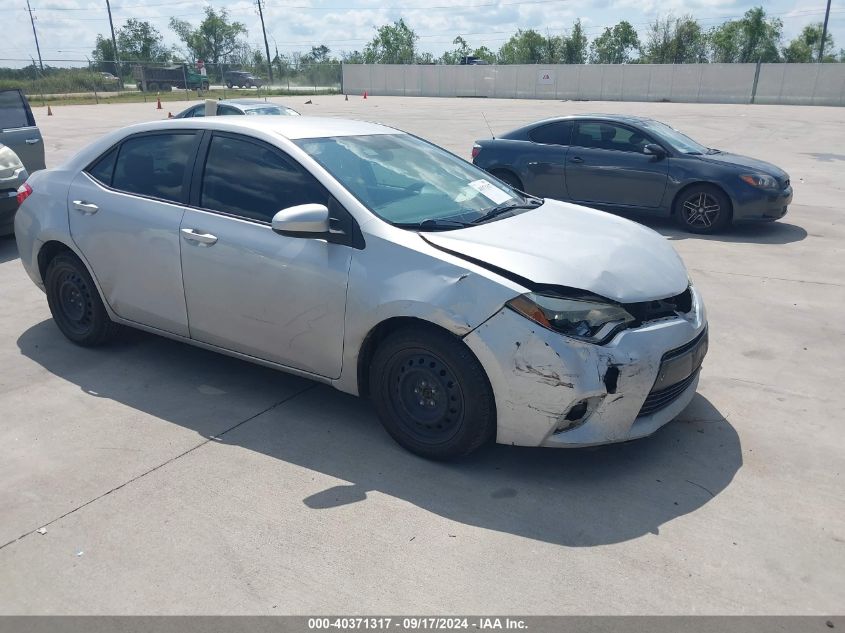 2015 TOYOTA COROLLA LE - 5YFBURHE5FP351602