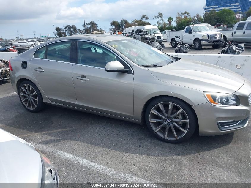 YV126MFK1F1362049 2015 Volvo S60 T5 Premier