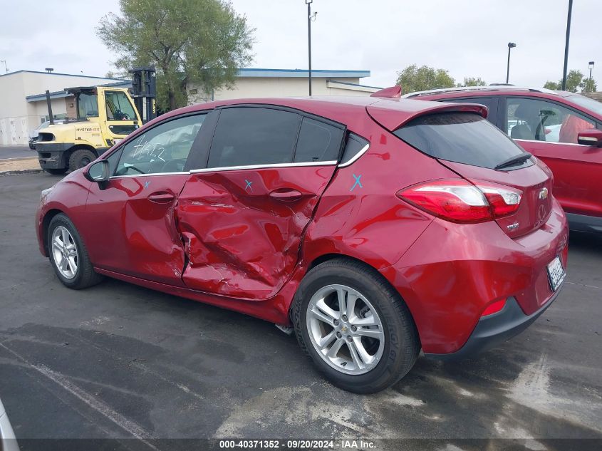 2018 Chevrolet Cruze Lt Auto VIN: 3G1BE6SM9JS524134 Lot: 40371352