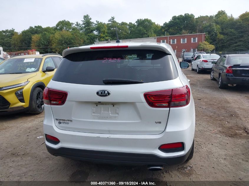 2020 Kia Sorento S VIN: 5XYPG4A51LG624013 Lot: 40371360