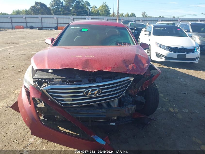 2017 Hyundai Sonata Se VIN: 5NPE24AF3HH563035 Lot: 40371363