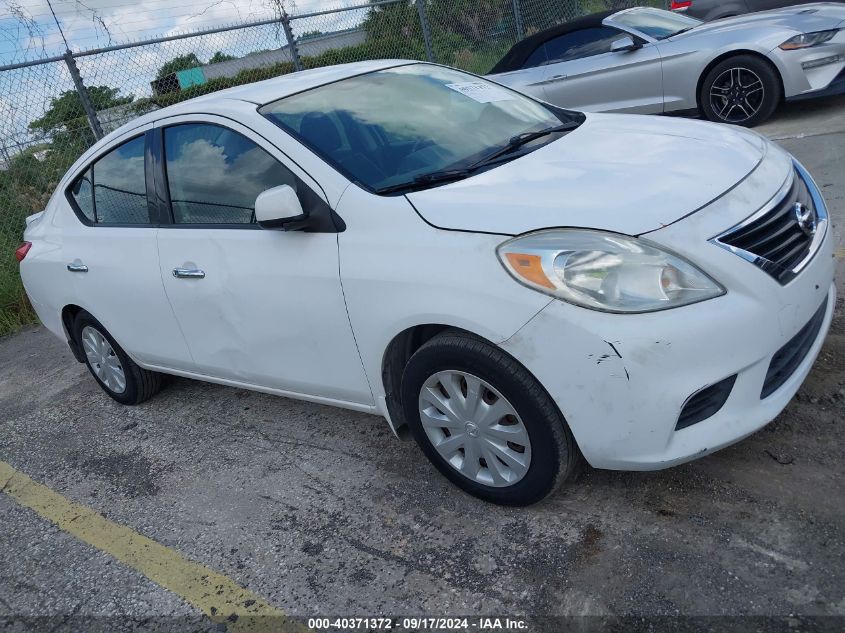 2014 Nissan Versa 1.6 Sv VIN: 3N1CN7APXEL814611 Lot: 40371372