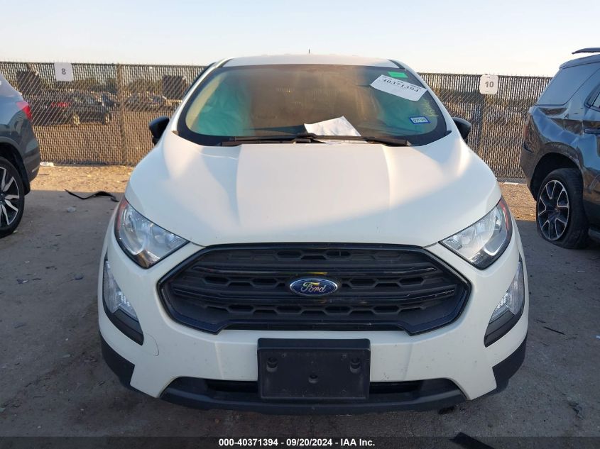 2021 Ford Ecosport S VIN: MAJ3S2FE2MC454251 Lot: 40371394