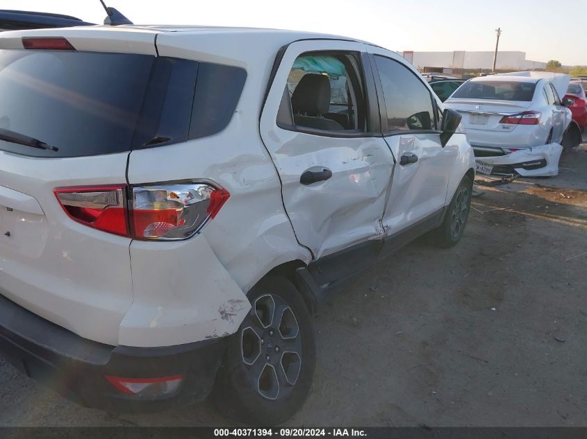 2021 Ford Ecosport S VIN: MAJ3S2FE2MC454251 Lot: 40371394