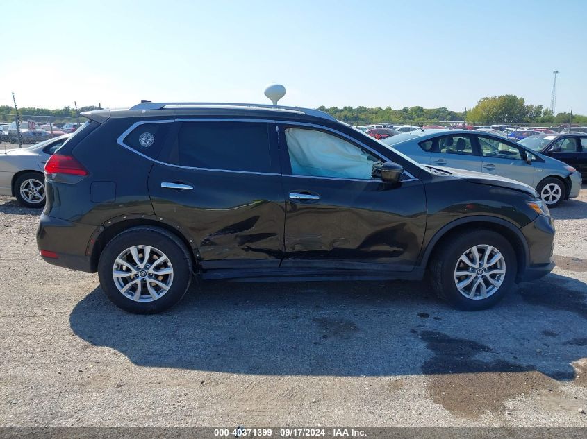 2017 Nissan Rogue Sv VIN: 5N1AT2MT4HC857424 Lot: 40371399