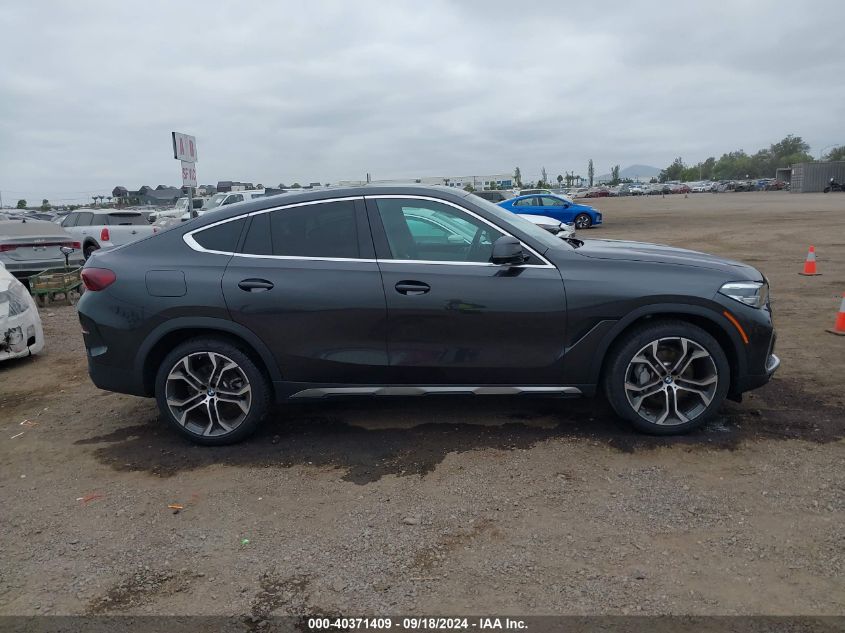 2023 BMW X6 xDrive40I VIN: 5UXCY6C02P9R04490 Lot: 40371409