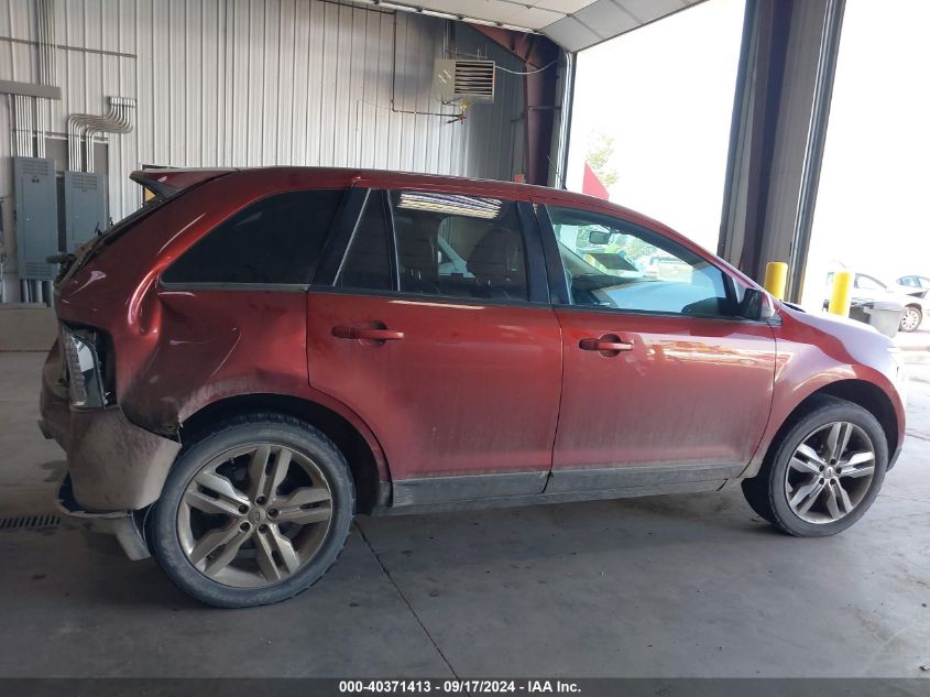 2014 Ford Edge Sel VIN: 2FMDK4JC9EBA06537 Lot: 40371413