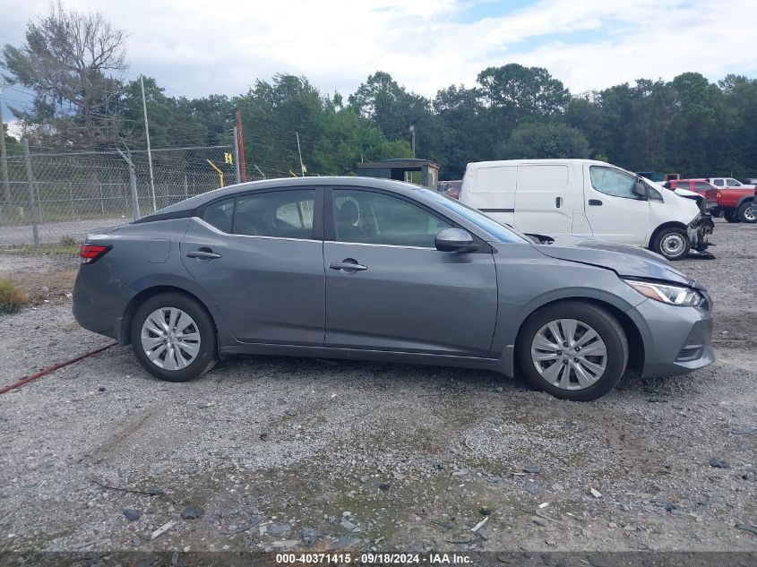 2020 Nissan Sentra S Xtronic Cvt VIN: 3N1AB8BV8LY225141 Lot: 40371415