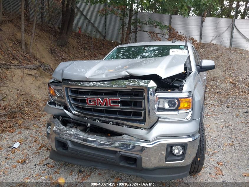 2015 GMC Sierra 1500 Sle VIN: 3GTU2UECXFG393998 Lot: 40371429