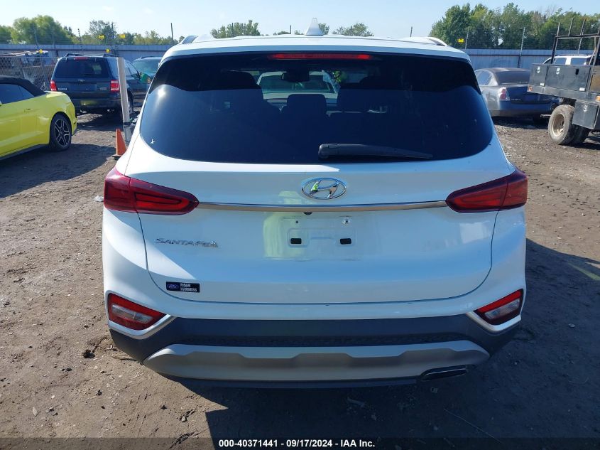 2020 Hyundai Santa Fe Sel VIN: 5NMS33AD2LH273965 Lot: 40371441