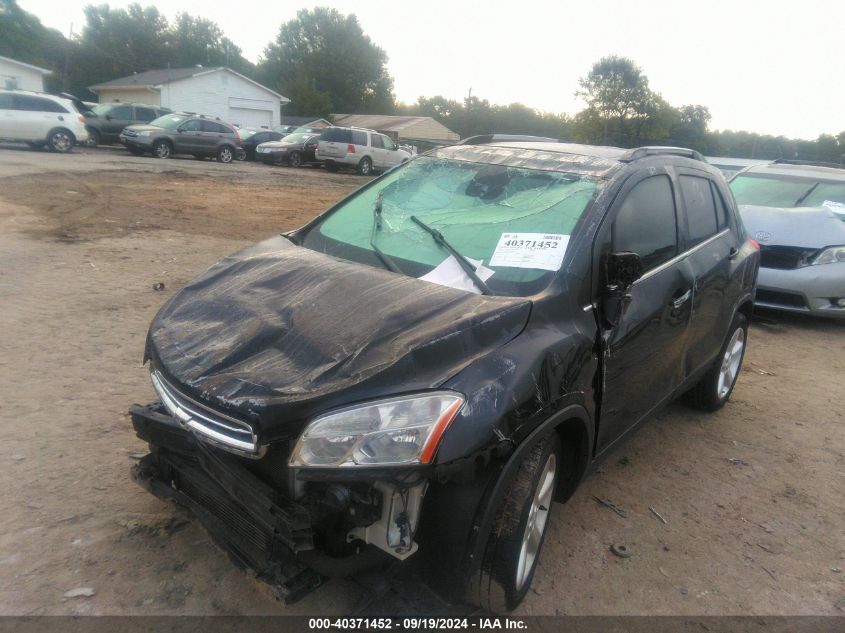 2016 Chevrolet Trax Ltz VIN: KL7CJMSB2GB716572 Lot: 40371452