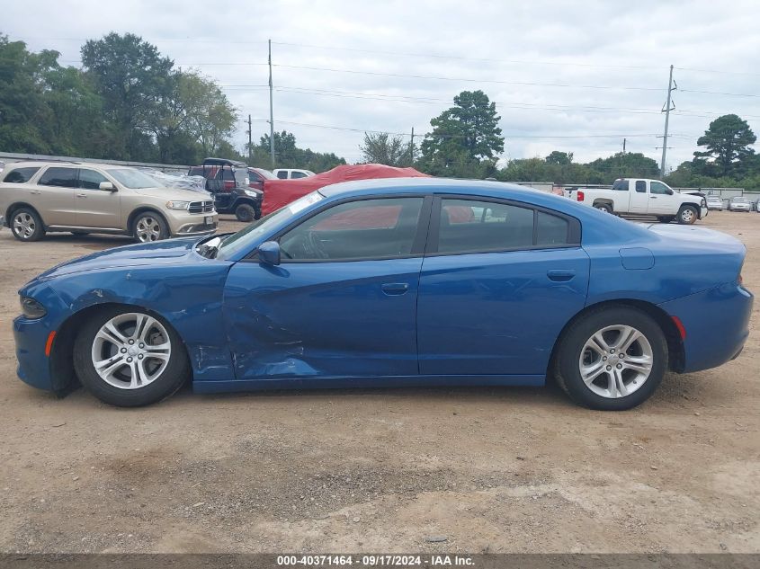 2022 Dodge Charger Sxt Rwd VIN: 2C3CDXBG7NH261377 Lot: 40371464