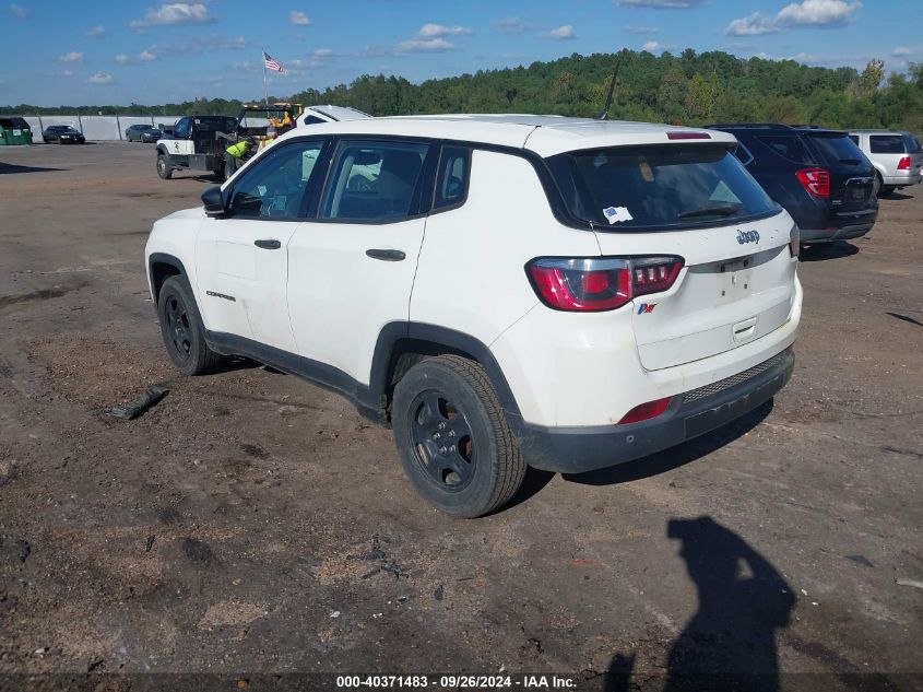 VIN 3C4NJCAB0JT263436 2018 JEEP COMPASS no.3