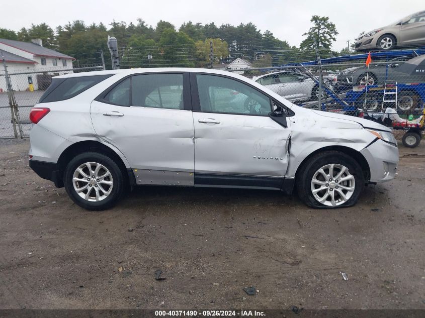 2018 Chevrolet Equinox Ls VIN: 2GNAXREV0J6116825 Lot: 40371490