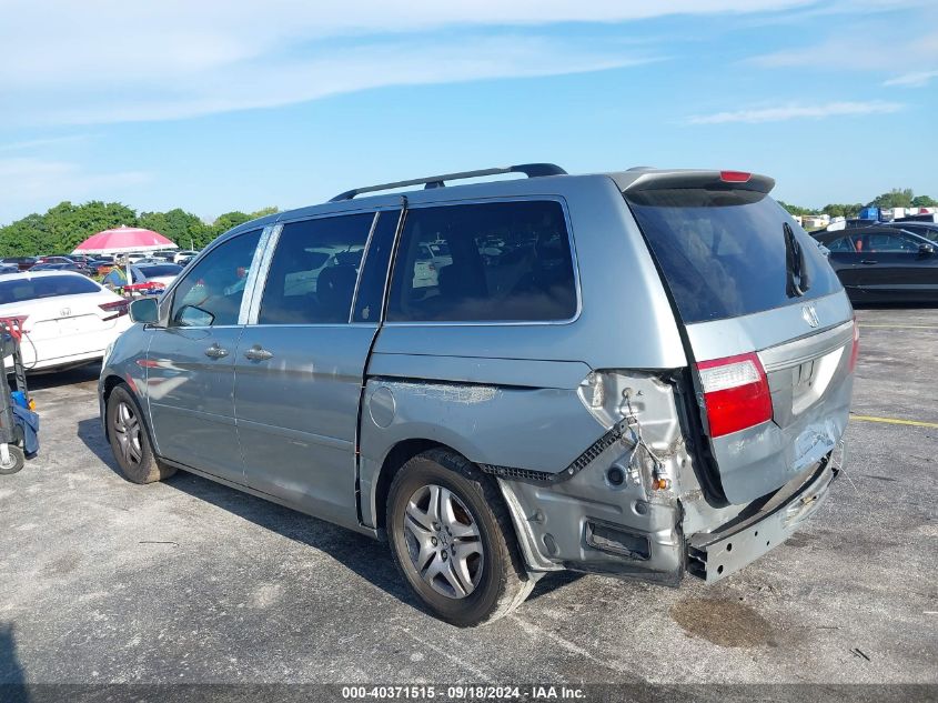 2006 Honda Odyssey Exl VIN: 5FNRL38766B086068 Lot: 40371515