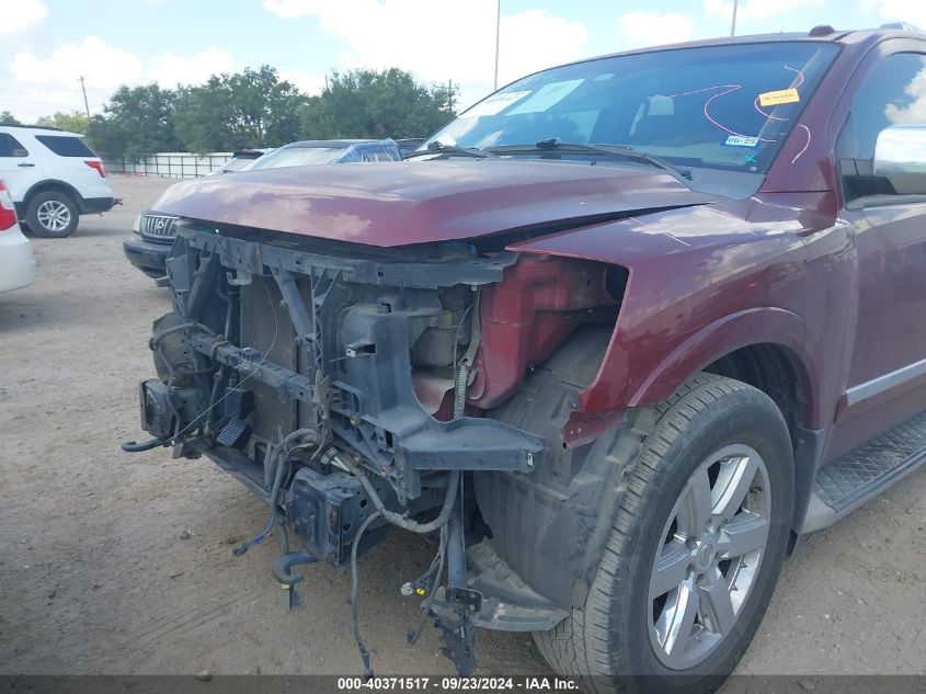 2011 Nissan Armada Platinum VIN: 5N1BA0NF3BN618840 Lot: 40371517