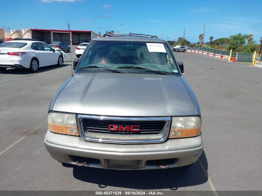 1GKDT13W312113319 2001 GMC Jimmy Sle