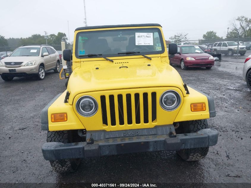 2004 Jeep Wrangler / Tj Sport VIN: 1J4FA49S24P795479 Lot: 40371561