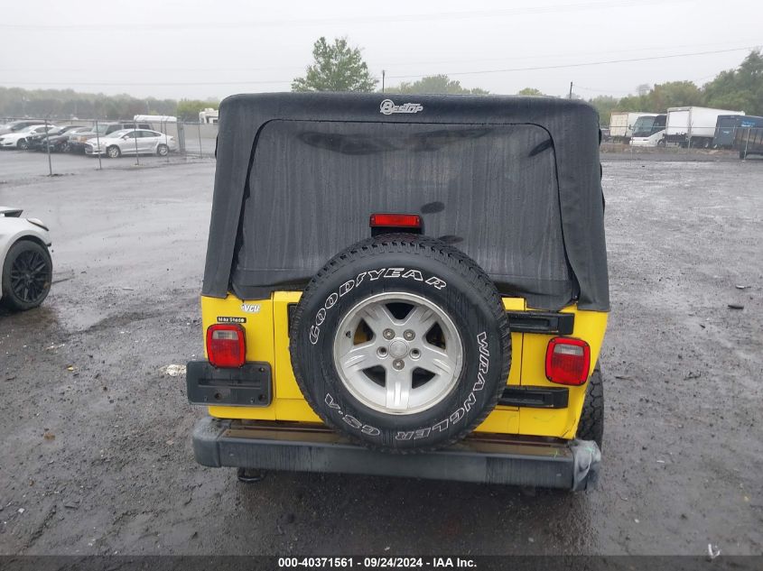 2004 Jeep Wrangler / Tj Sport VIN: 1J4FA49S24P795479 Lot: 40371561