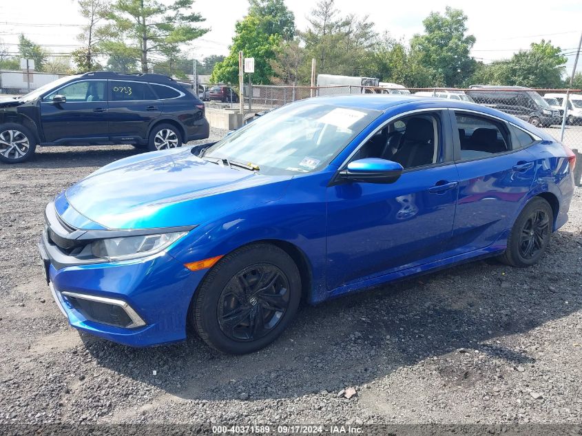 2019 Honda Civic Lx VIN: 2HGFC2F66KH554197 Lot: 40371589