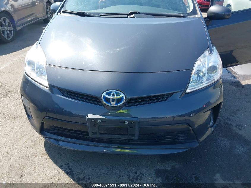 2012 Toyota Prius Two VIN: JTDKN3DU6C1540024 Lot: 40371591