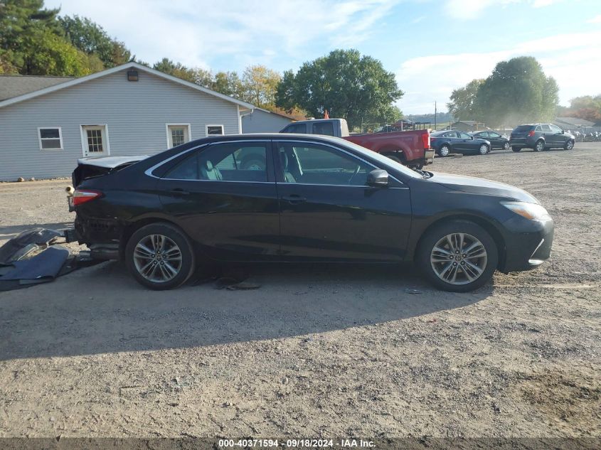 2016 Toyota Camry Se VIN: 4T1BF1FKXGU125768 Lot: 40371594