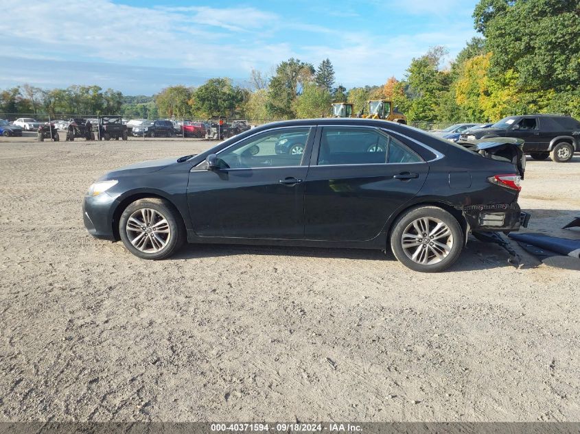 2016 Toyota Camry Se VIN: 4T1BF1FKXGU125768 Lot: 40371594