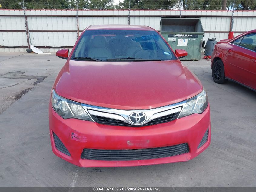 2012 Toyota Camry Le VIN: 4T4BF1FK3CR158479 Lot: 40371609