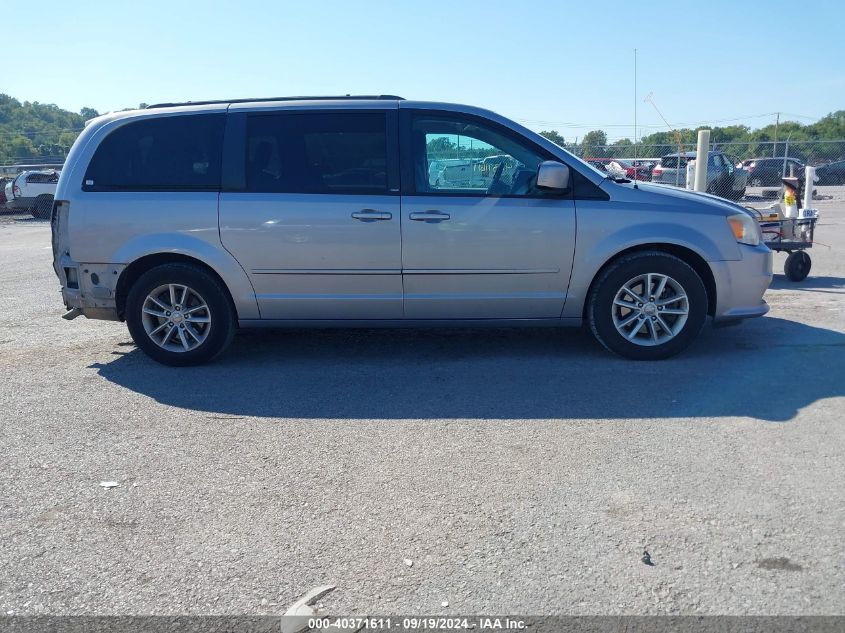 2014 Dodge Grand Caravan Sxt VIN: 2C4RDGCGXER182252 Lot: 40371611