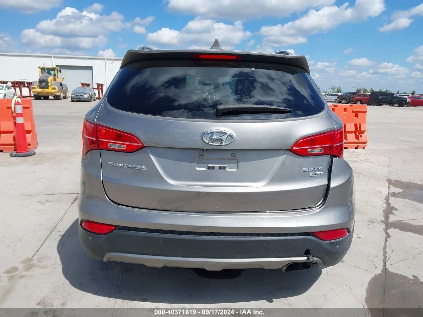 2016 Hyundai Santa Fe Sport 2.4L VIN: 5XYZUDLB1GG341430 Lot: 40371619