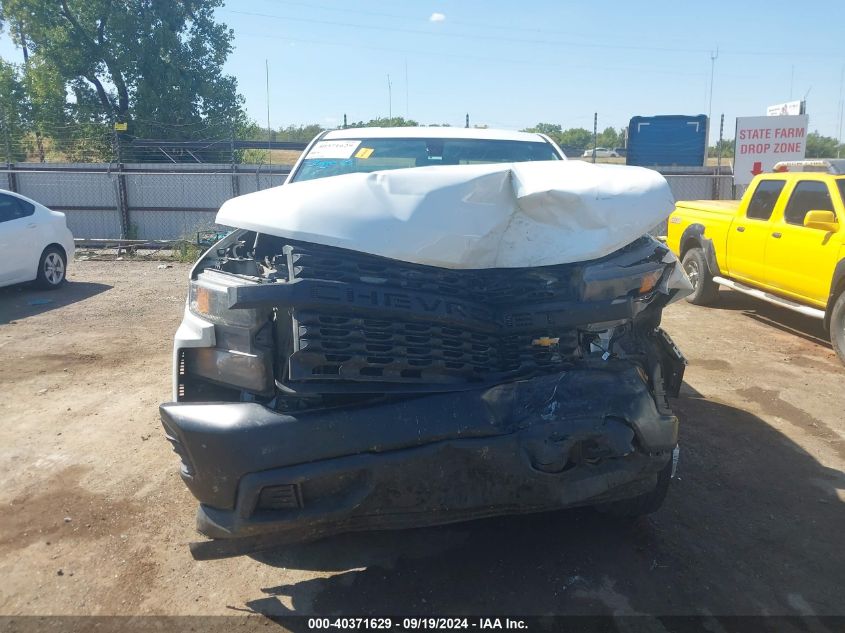 2021 Chevrolet Silverado 1500 2Wd Regular Cab Long Bed Wt VIN: 3GCNWAEF9MG341499 Lot: 40371629