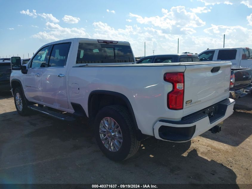 2021 Chevrolet Silverado 2500Hd 4Wd Standard Bed High Country VIN: 1GC4YREY4MF139709 Lot: 40371637