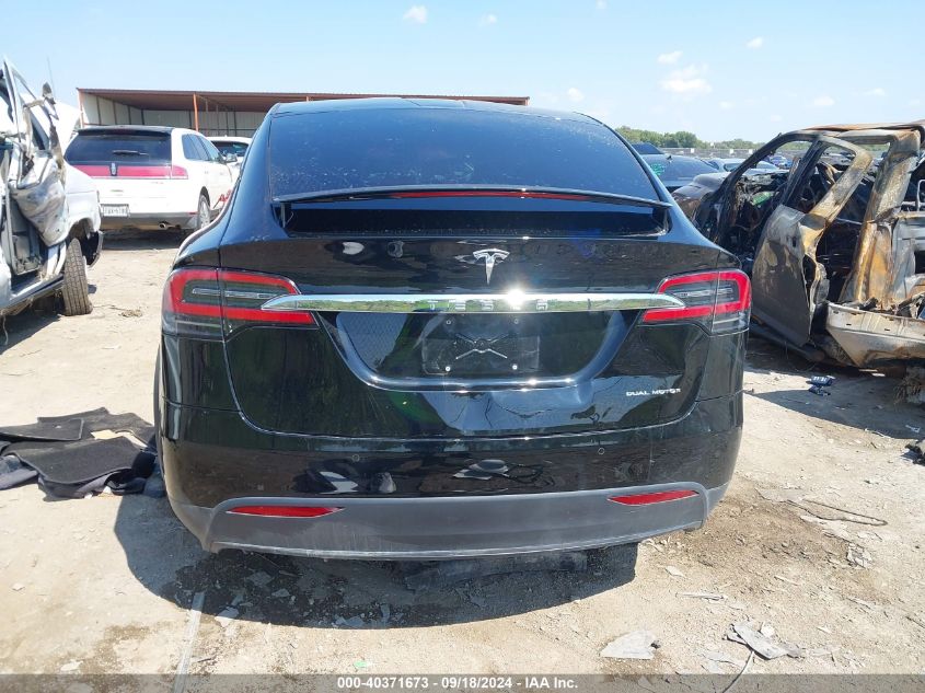 2020 Tesla Model X Long Range Dual Motor All-Wheel Drive/Long Range Plus Dual Motor All-Wheel Drive VIN: 5YJXCAE29LF283851 Lot: 40371673