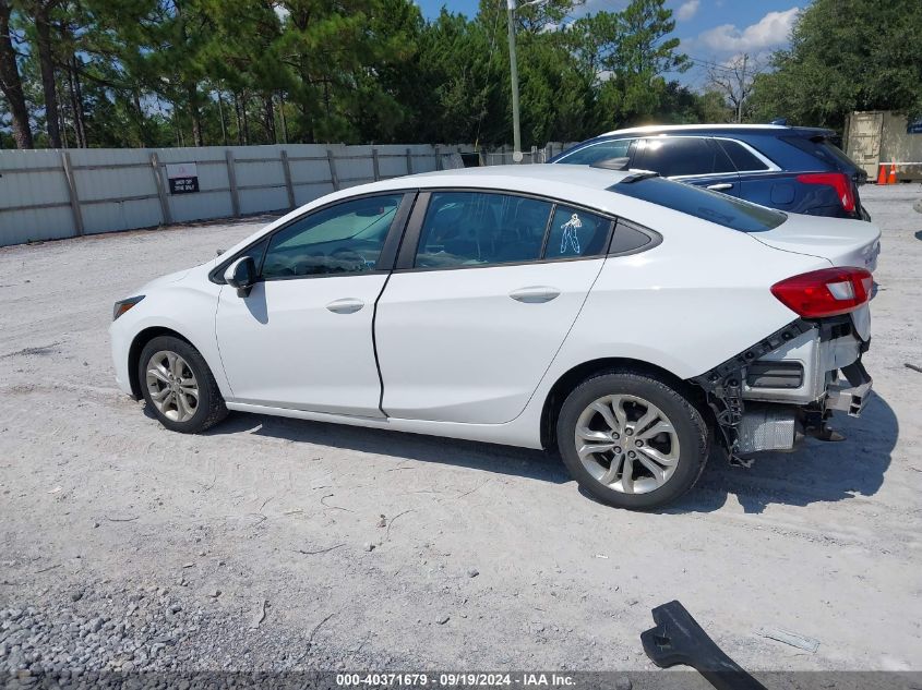 2019 Chevrolet Cruze Ls VIN: 1G1BC5SM6K7149724 Lot: 40371679