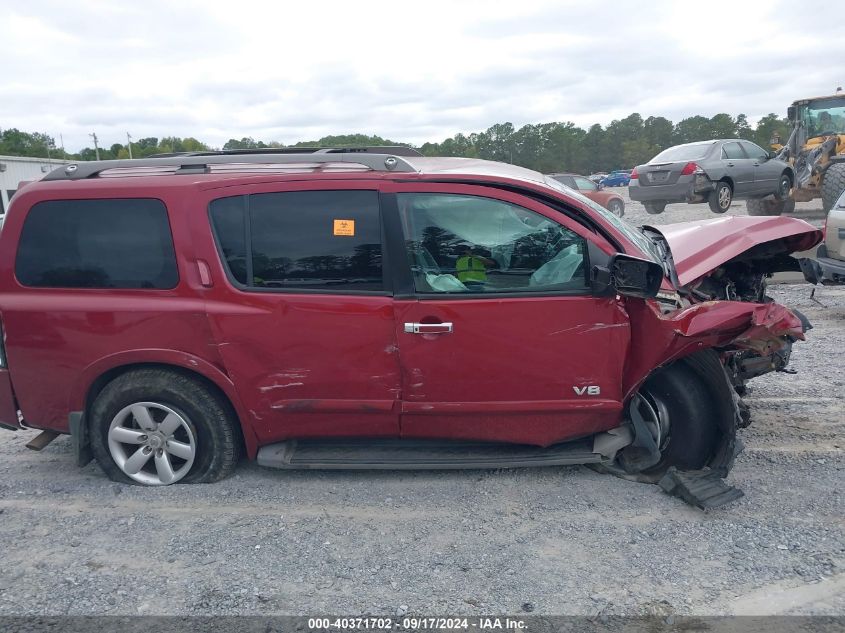 5N1BA08CX8N616724 2008 Nissan Armada Se